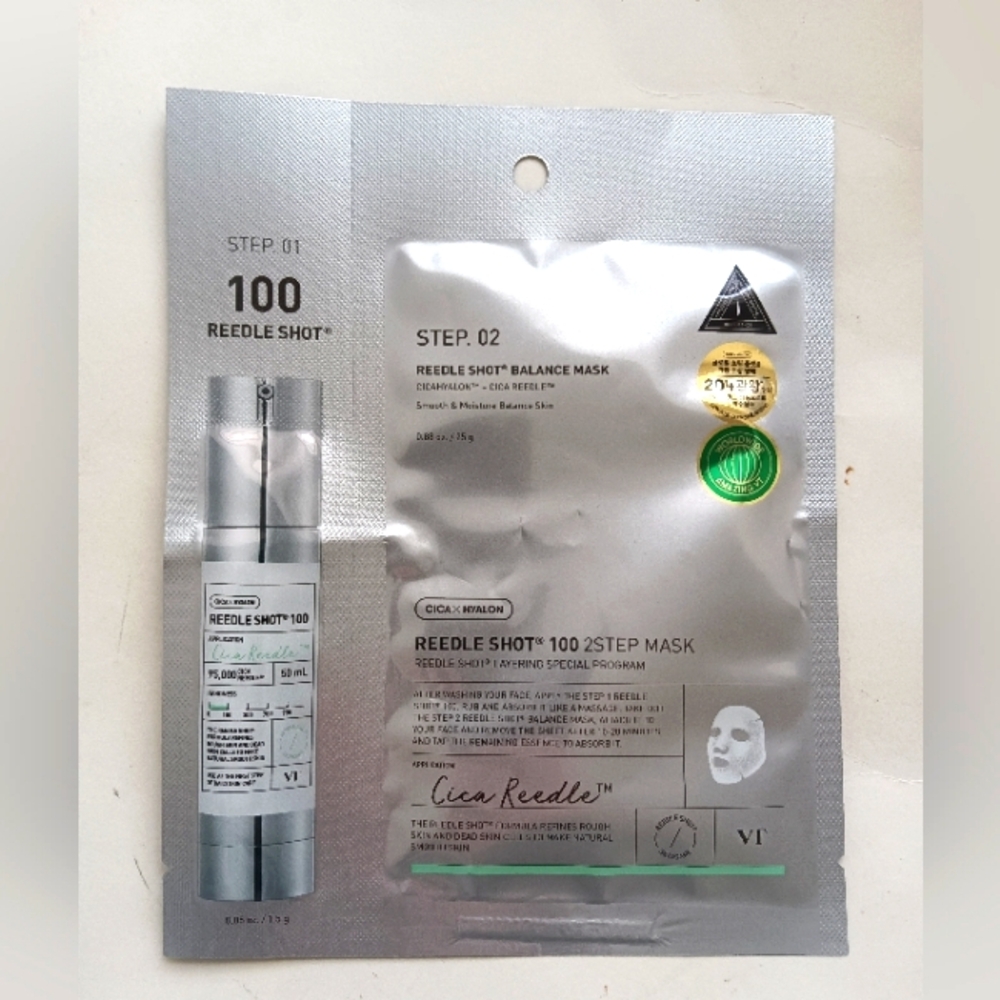 VT Reedle Shot 100 2-Step Mask, 1pc, new